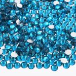 Blue Zircon Glass Rhinestones