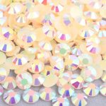 Vanilla Cream AB Jelly Rhinestones