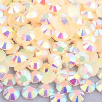 Vanilla Cream AB Jelly Rhinestones