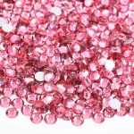 Rose Glass Rhinestones