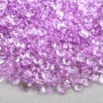 Clear Lt Amethyst Resin Rhinestones