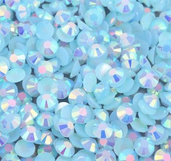Baby Powder Blue AB Jelly Rhinestones