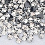 Smokey Silver Jelly Rhinestones