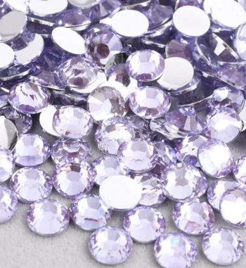 Lt Amethyst Resin Rhinestones