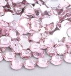 Lt Pink Resin Rhinestones