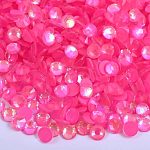 Rose Luminous Glass Rhinestones