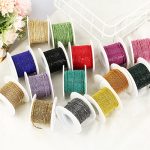 RESEN SS4 1.5mm Glitter Colorful Rhinestone Trim Chain Crystal Cup Chain Glass Gemstone Strass Chain